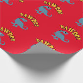 Baby Dinosaur-ontwerp - Matte wrapping papier (Hoek)