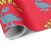 Baby Dinosaur-ontwerp - Matte wrapping papier (Rol Hoek)