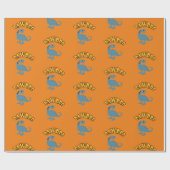 Baby Dinosaur-ontwerp - Matte wrapping papier (Vlak)
