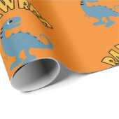 Baby Dinosaur-ontwerp - Matte wrapping papier (Rol Hoek)