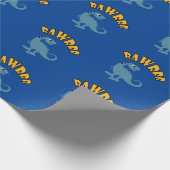Baby Dinosaur-ontwerp - Matte wrapping papier (Hoek)