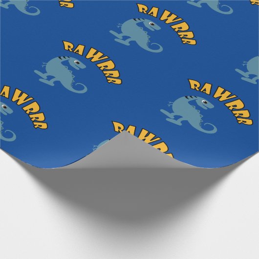 Baby Dinosaur-ontwerp - Matte wrapping papier (Hoek)