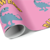 Baby Dinosaur-ontwerp - Matte wrapping papier (Rol Hoek)