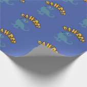 Baby Dinosaur-ontwerp - Matte wrapping papier (Hoek)