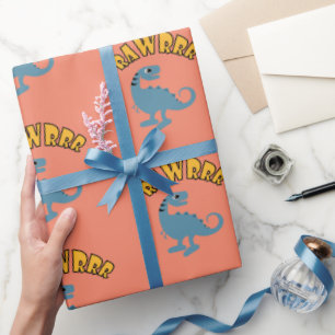 Baby Dinosaur-ontwerp - Matte wrapping papier