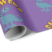 Baby Dinosaur-ontwerp - Matte wrapping papier (Rol Hoek)