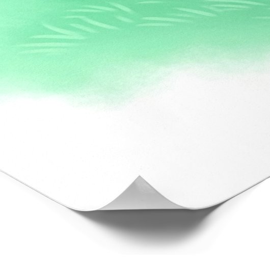 Baby Dinosaur op Night Sky, Kwekerij  Poster (Hoek)