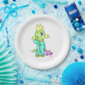 Baby Dinosaur Papieren Bordje (Feest)