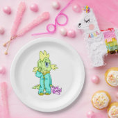Baby Dinosaur Papieren Bordje (Feest)