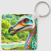 Baby Dinosaur Sleutelhanger (Achterkant)