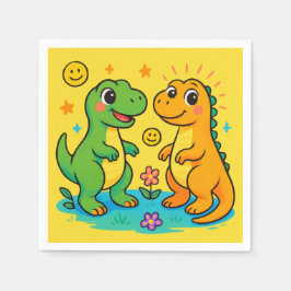 Baby Dinosaur-thema Servet