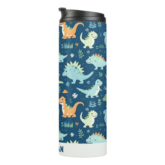 Baby Dinosaur Thermosbeker (Geroteerd rechts)