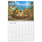 Baby Dinosauriërs Komen Uit Het Ei – Prehistorisch Kalender (Mar 2027)