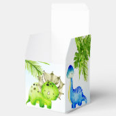 Baby dinosauriërs peuterfeest bedankdoosjes (Geopend)
