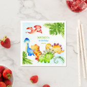 Baby dinosauriërs peuterfeest servet (Insitu)