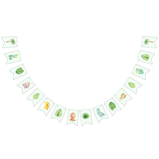 Baby Dinosauriërs Vlaggetjes (Alle)