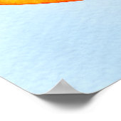 Baby dinosauriërs welkom op verjaardagsfeestje poster (Hoek)