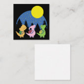 Baby Dinosaurs Back To School Notitiekaartje (Voorkant / Achterkant)