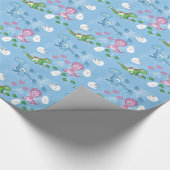 Baby Dinosaurs Cadeaupapier (Hoek)