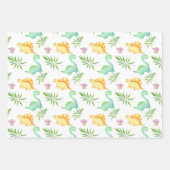 Baby Dinosaurs Inpakpapier Vel (Voorkant 2)