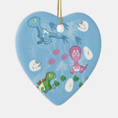 Baby Dinosaurs Keramisch Ornament (Rechts)