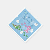 Baby Dinosaurs Servet (Hoek)