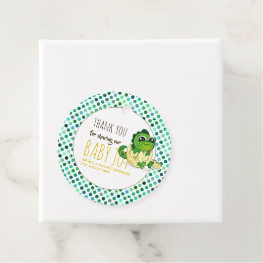 Baby Dinosaurus Bedankjes Labels