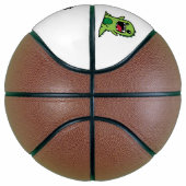 Baby dinosaurus cartoon basketbal (Rechts)