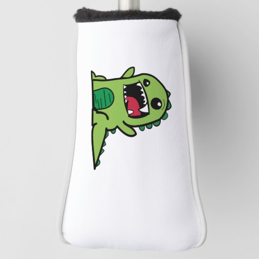 Baby dinosaurus cartoon golfheadcover (Draai 90)