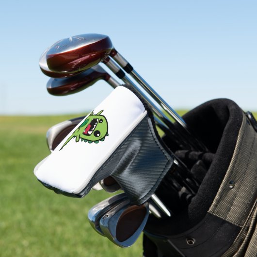 Baby dinosaurus cartoon golfheadcover (Insitu)