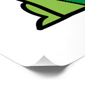 Baby dinosaurus cartoon perfect poster (Hoek)