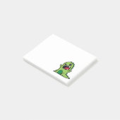 Baby dinosaurus cartoon post-it® notes (Schuin)
