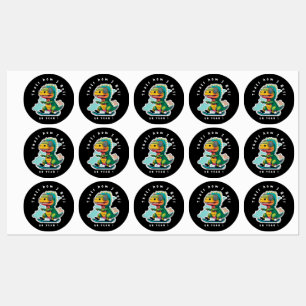 Baby Dinosaurus Schaatsen Zo ga ik te werk Labels