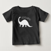Baby Dinosaurus Shirt, Grappig Kiddo Verjaardagsca (Voorkant)