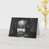 Baby DJ Kaart (Gele Bloem)