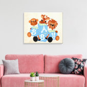 Baby doek canvas afdruk (Insitu (Woonkamer))