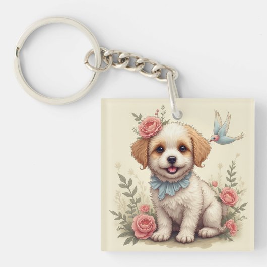 Baby Dog Sleutelhanger (voorkant)
