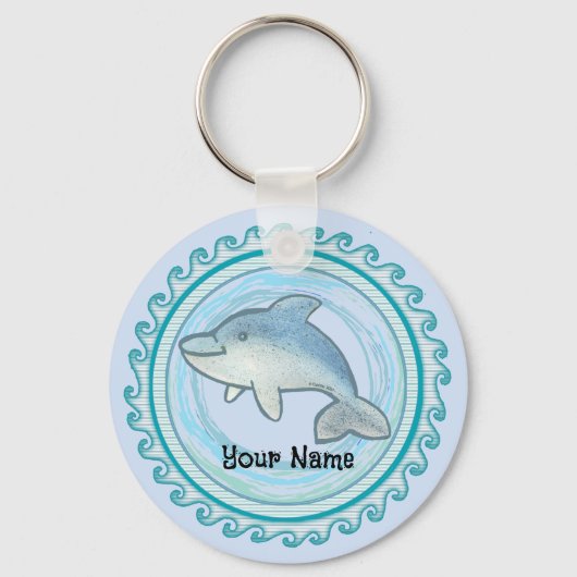 Baby Dolfijn Sleutelhanger (Voorkant)