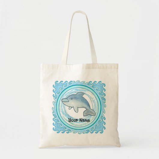 Baby Dolfijn Tote Bag (Voorkant)