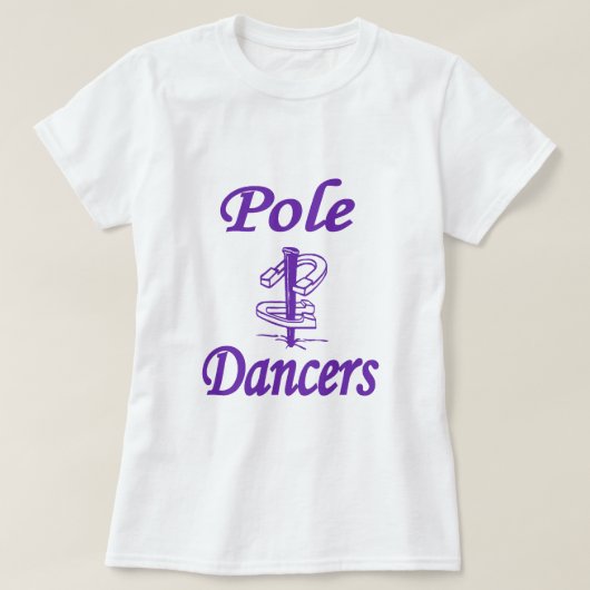 Baby Doll Pole Dancers T-shirt (Design voorkant)