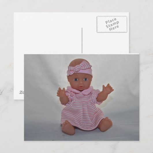 Baby Doll Post Card Briefkaart (Voorkant / Achterkant)