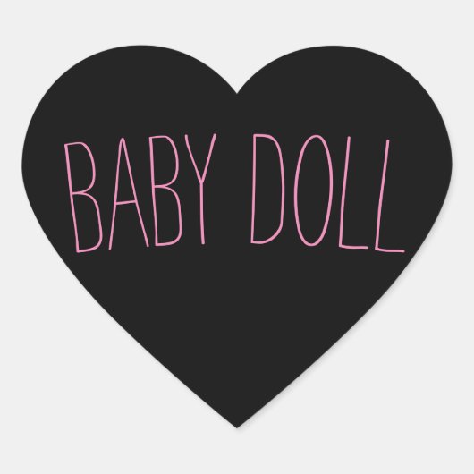 Baby Doll Sticker (Voorkant)
