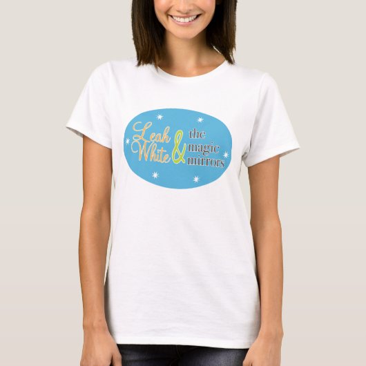 Baby Doll T-Blue Logo voor vrouwen T-shirt (Voorkant)