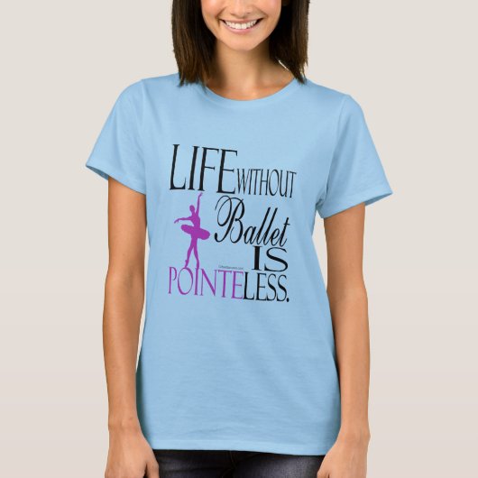Baby Doll T-shirt voor ballet - Pointless (Voorkant)