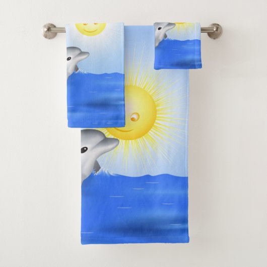 Baby Dolphin Bad Handdoek (Insitu)