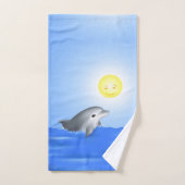 Baby Dolphin Bad Handdoek (Handdoek)