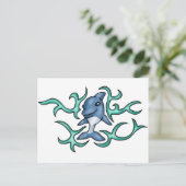 Baby Dolphin Briefkaart (Staand voorkant)