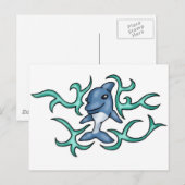 Baby Dolphin Briefkaart (Voorkant / Achterkant)
