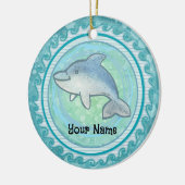 Baby Dolphin Keramisch Ornament (Links)