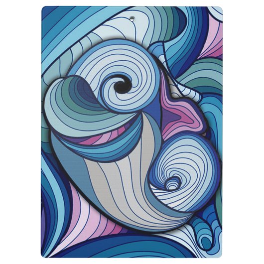 Baby Dolphin Klembord (Achterkant)